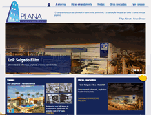 Tablet Screenshot of construtoraplana.com.br